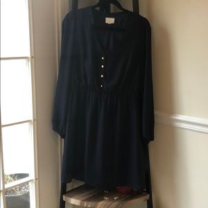 Everly navy dress - L